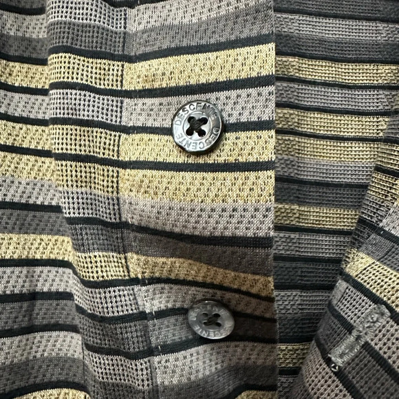 Descente International Collection Egyptian Cotton Polo Golf Shirt Men’s L - Picture 2 of 5